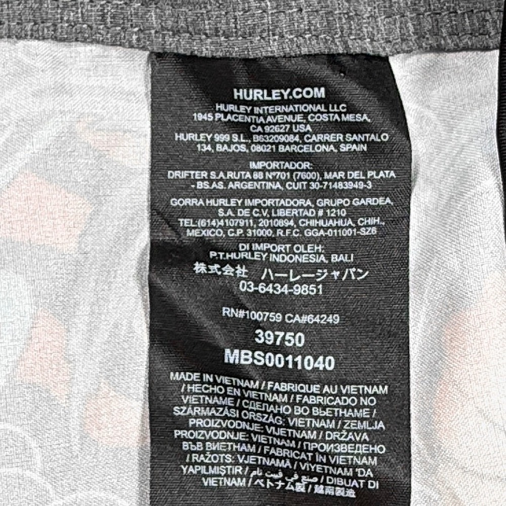 Hurley Weekender Board Shorts - NWT Mens Size 40 Multicolor - #49600-K4 - Picture 5 of 5